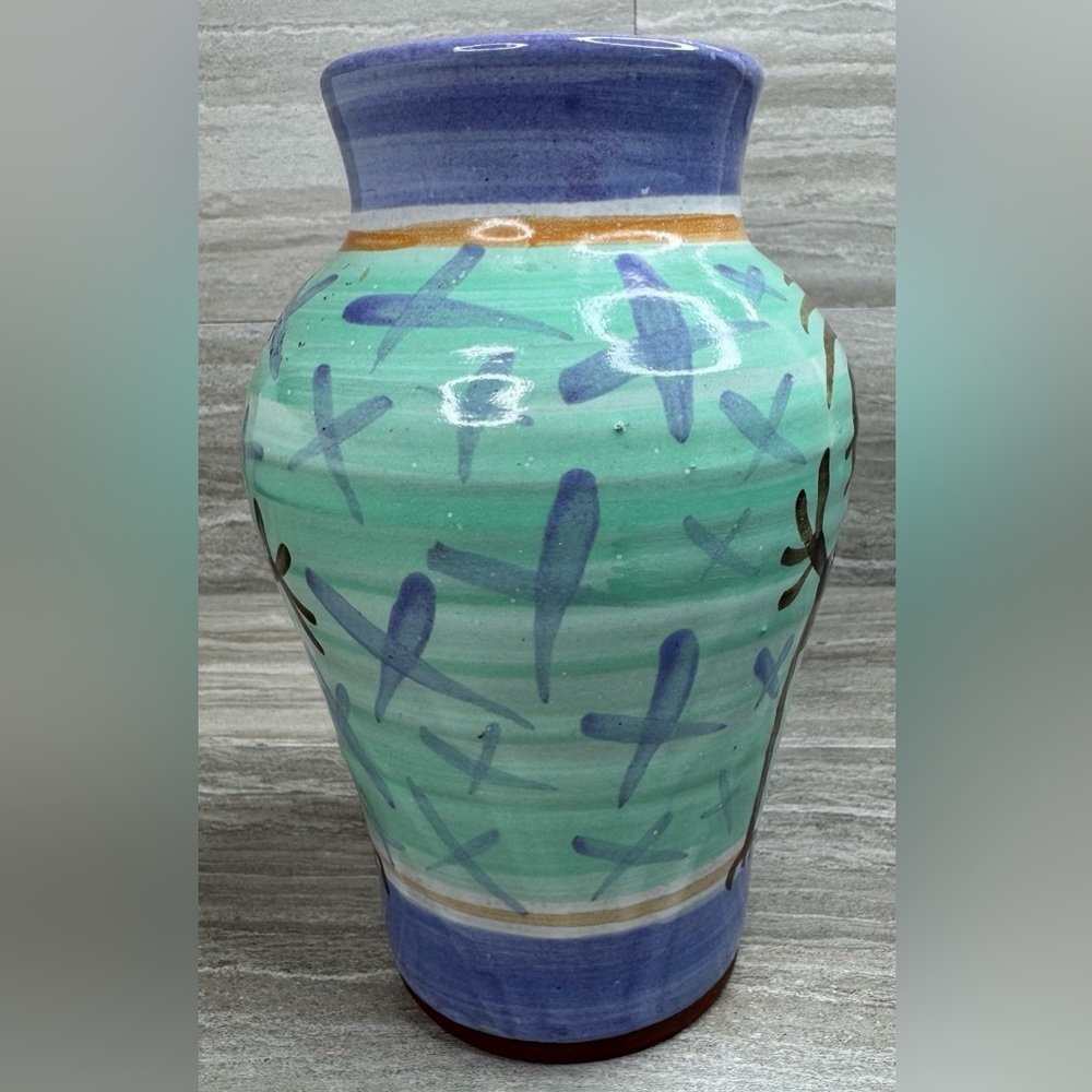 VTG The Potter’s Garden Vase by Georgia Starr Newman of Taos New Mexico - Picture 3 of 10